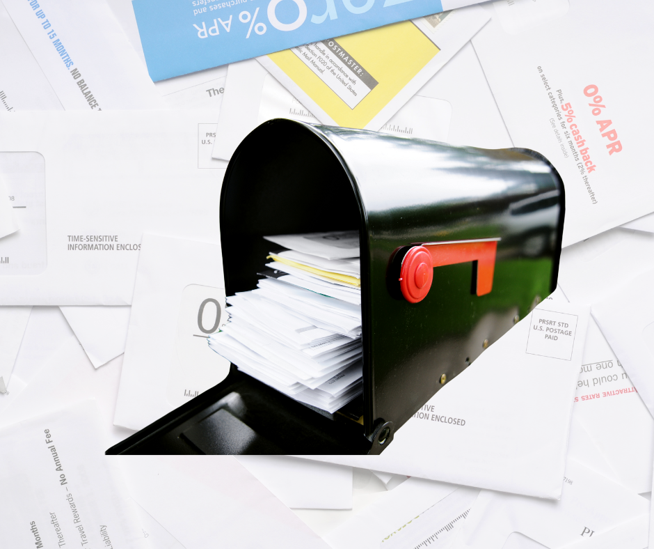 Easy New Year’s Resolution: Reduce Junk Mail